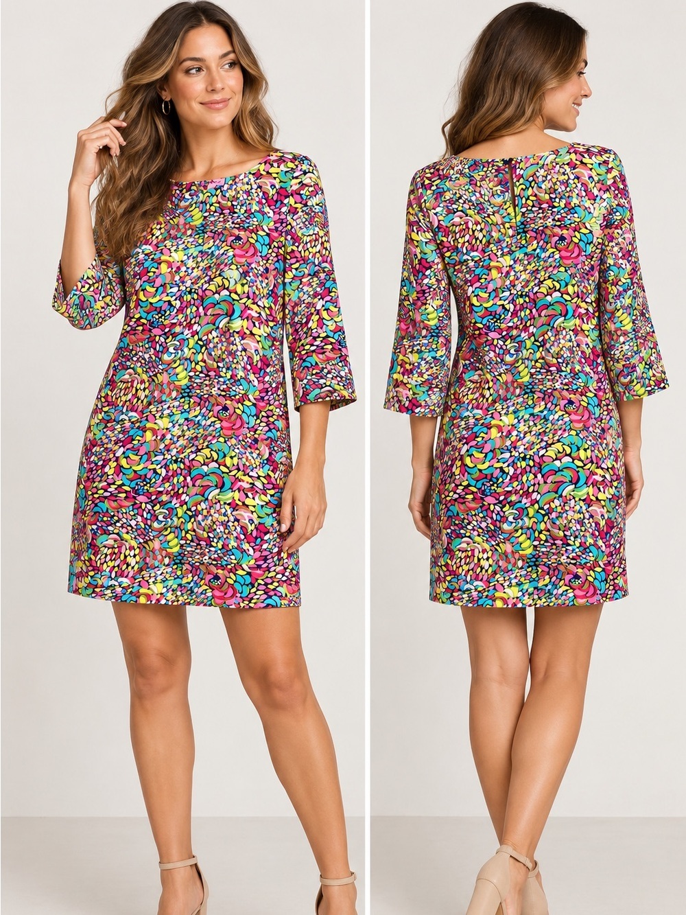 Lilly Pulitzer Shauna Colorful Shift Dress